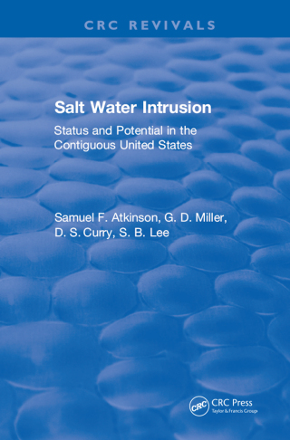 Cover image: Salt Water Intrusion 1st edition 9781315897431
