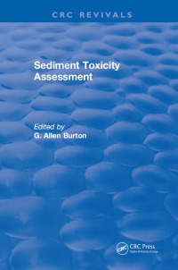 Cover image: Sediment Toxicity Assessment 1st edition 9781315897455