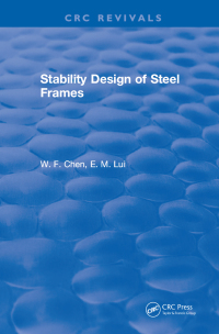 Cover image: Stability Design of Steel Frames 1st edition 9781315897752