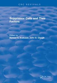 Imagen de portada: Suppressor Cells and Their Factors 1st edition 9781315897929