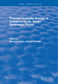 Omslagafbeelding: Thermal Hydraulic Design of Components for Steam Generation Plants 1st edition 9781315898155