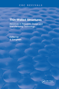 Cover image: Thin-Walled Structures 1st edition 9781315898209