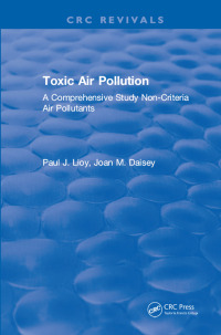 Imagen de portada: Toxic Air Pollution 1st edition 9781315898247