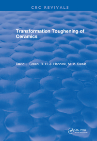 表紙画像: Transformation Toughening Of Ceramics 1st edition 9781315898308