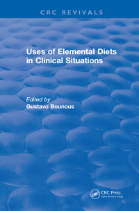 صورة الغلاف: Uses of Elemental Diets in Clinical Situations 1st edition 9781315898407
