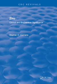 Cover image: Zinc Clinical and Biochemical Significance 1st edition 9781315898711