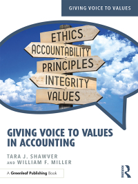 Cover image: Giving Voice to Values in Accounting 1st edition 9780815364177