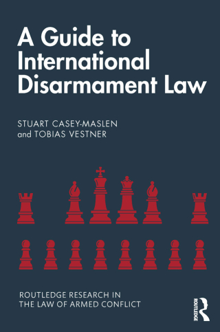 表紙画像: A Guide to International Disarmament Law 1st edition 9780815363873