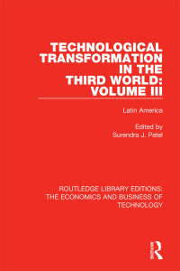 Imagen de portada: Technological Transformation in the Third World: Volume 3 1st edition 9780815363484