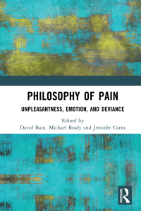 Imagen de portada: Philosophy of Pain 1st edition 9780815361640