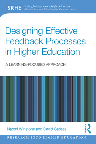 Cover image: Designing Effective Feedback Processes in Higher Education 1st edition 9780815361619