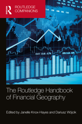 Cover image: The Routledge Handbook of Financial Geography 1st edition 9780367641788