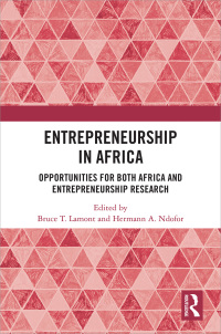 Omslagafbeelding: Entrepreneurship in Africa 1st edition 9780367530662