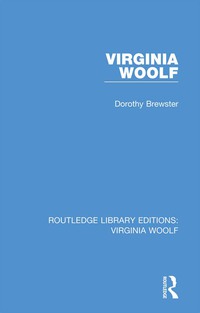 Cover image: Virginia Woolf 1st edition 9780815358473