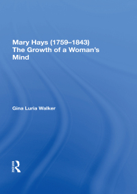 Imagen de portada: Mary Hays (1759?1843) 1st edition 9780815390459