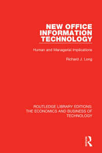 Titelbild: New Office Information Technology 1st edition 9780815355694