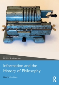 Cover image: Information and the History of Philosophy 1st edition 9780367755645