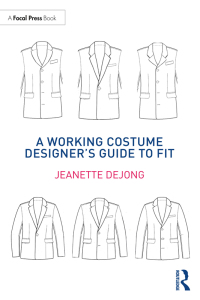 Cover image: A Working Costume Designer’s Guide to Fit 1st edition 9780815352174