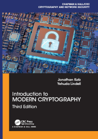 Cover image: Introduction to Modern Cryptography 3rd edition 9780815354369