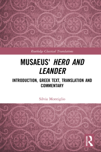 صورة الغلاف: Musaeus' Hero and Leander 1st edition 9780815353249