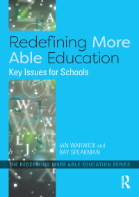 Cover image: Redefining More Able Education 1st edition 9780815353102