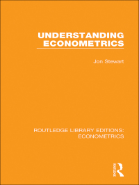 表紙画像: Understanding Econometrics 1st edition 9780815350132