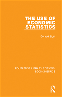 Imagen de portada: The Use of Economic Statistics 1st edition 9780815351009