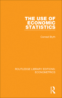 Titelbild: The Use of Economic Statistics 1st edition 9780815351009