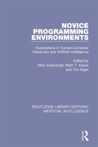 Cover image: Novice Programming Environments 1st edition 9780815351641