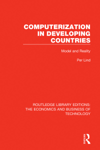 表紙画像: Computerization in Developing Countries 1st edition 9780815350880