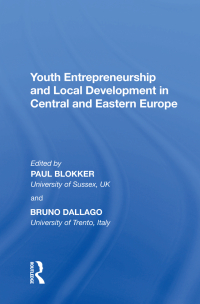 Imagen de portada: Youth Entrepreneurship and Local Development in Central and Eastern Europe 1st edition 9781138358041