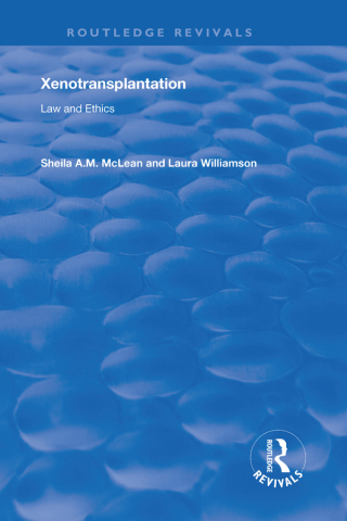 Imagen de portada: Xenotransplantation 1st edition 9780815399162