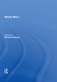 Cover image: World War I 1st edition 9780815399148