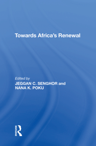 Cover image: Towards Africa's Renewal 1st edition 9781138357754