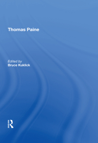 Cover image: Thomas Paine 1st edition 9780815398455