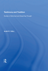 Imagen de portada: Testimony and Tradition 1st edition 9781138620773