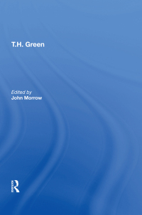 Cover image: T.H. Green 1st edition 9780815397298