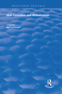 Immagine di copertina: Skill Formation and Globalization 1st edition 9780815397090