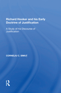 Cover image: Richard Hooker and his Early Doctrine of Justification 1st edition 9780815391531