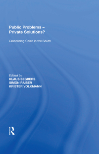 صورة الغلاف: Public Problems - Private Solutions? 1st edition 9781138620261