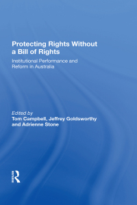 Cover image: Protecting Rights Without a Bill of Rights 1st edition 9780815391203