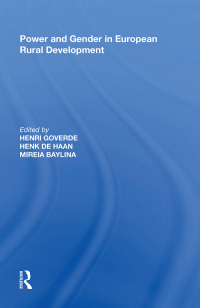 Cover image: Power and Gender in European Rural Development 1st edition 9780815391128