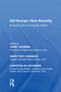 Cover image: Old Europe, New Security 1st edition 9780815390800