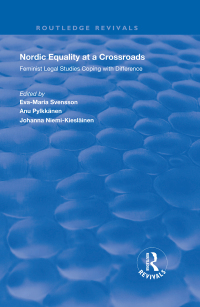 Cover image: Nordic Equality at a Crossroads 1st edition 9780815390732
