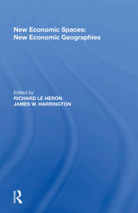 Immagine di copertina: New Economic Spaces: New Economic Geographies 1st edition 9780815390657