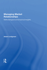 Cover image: Managing Market Relationships 1st edition 9780815390404