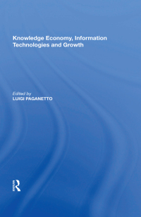 Omslagafbeelding: Knowledge Economy, Information Technologies and Growth 1st edition 9781138356306