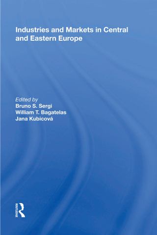 Cover image: Industries and Markets in Central and Eastern Europe 1st edition 9781138356139