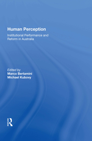 صورة الغلاف: Human Perception 1st edition 9781138355972