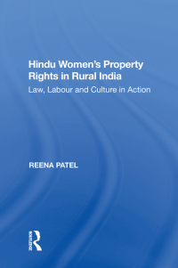 Imagen de portada: Hindu Women's Property Rights in Rural India 1st edition 9780815389514